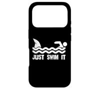 Custodia per iPhone 17 Pro Just Swim It Funny Swimming