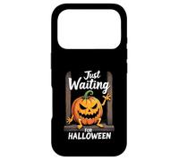 Custodia per iPhone 17 Pro Just Waiting For Halloween Pumpkin Art
