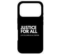 Custodia per iPhone 17 Pro Justice For All: Love