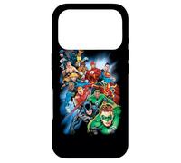 Custodia per iPhone 17 Pro Justice League Mighty Heroes Unite