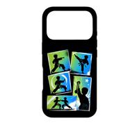 Custodia per iPhone 17 Pro Karate Arti Marziali Campione Nero Cintura Kid