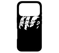 Custodia per iPhone 17 Pro Karl Marx Wladimir Lenin Friedrich Engels - Statua di testa CCCP