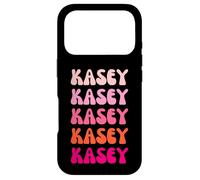 Custodia per iPhone 17 Pro Kasey Retro Stack Design