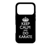 Custodia per iPhone 17 Pro Keep Calm And Do Karate! Istruttore di karate/studente di karate