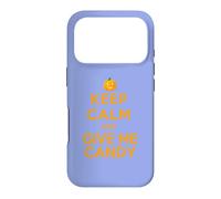 Custodia per iPhone 17 Pro Keep Calm And Give Me Candy Halloween Humor