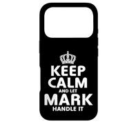 Custodia per iPhone 17 Pro Keep calm MARK t-shirt felpa con cappuccio regali