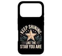 Custodia per iPhone 17 Pro Keep Shining Like The Star You Are Optimism Mindset -