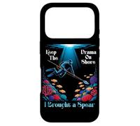 Custodia per iPhone 17 Pro Keep the drama on shore I brought a spear