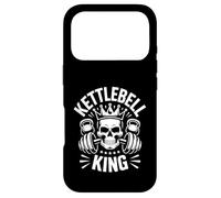 Custodia per iPhone 17 Pro Kettlebell King Funny Dicendo Skull Crown Vector