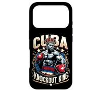 Custodia per iPhone 17 Pro King Cuba Crown Knockout di boxe cubano