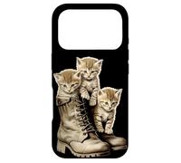 Custodia per iPhone 17 Pro Kittens And Combat Boots