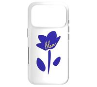 Custodia per iPhone 17 Pro Klein Blue French Bleu Fiore