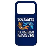 Custodia per iPhone 17 Pro Koi Keeper I miei pesci mi mantengono in equilibrio Il mio laghetto mi mantiene Zen