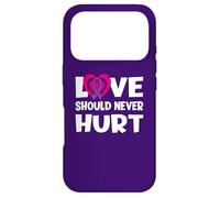 Custodia per iPhone 17 Pro L"amore non dovrebbe mai ferire l"abuso narcisistico Violenza domestica