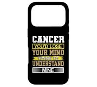 Custodia per iPhone 17 Pro L"umorismo di compleanno perde la mente per capire il mio Cancro Compleanno