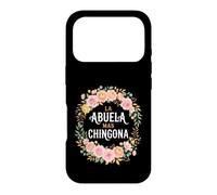 Custodia per iPhone 17 Pro La Abuela Mas Chingona Acquarello Floreale