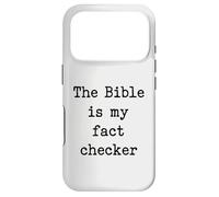 Custodia per iPhone 17 Pro La Bibbia è il mio verificatore di fatto cristiano