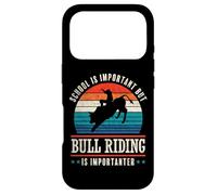 Custodia per iPhone 17 Pro La divertente cavalcata del toro è più importante Bull Rider