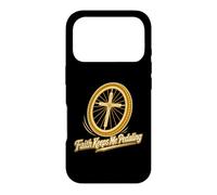 Custodia per iPhone 17 Pro La fede mi fa pedalare in bicicletta cristiana
