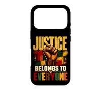 Custodia per iPhone 17 Pro La giustizia appartiene a tutti Uguaglianza Libertà Storia nera