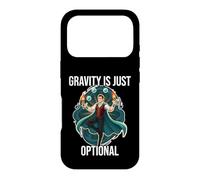 Custodia per iPhone 17 Pro La gravità è solo trucchi giocolieri acrobatici simpatici e divertenti opzionali
