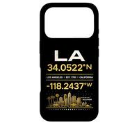 Custodia per iPhone 17 Pro LA Los Angeles Coordinate Minimal City Identity Design