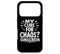 Custodia per iPhone 17 Pro La mia cura per il caos? Protezione solare Divertente Dermatologia Sarcasmo
