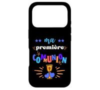 Custodia per iPhone 17 Pro La Mia Prima Comunione Regalo Ragazzo Cattolico Messa