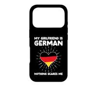 Custodia per iPhone 17 Pro La mia ragazza è tedesca nulla mi spaventa - Germania Cuore