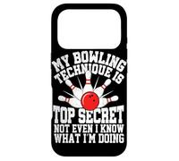 Custodia per iPhone 17 Pro La mia tecnica di bowling è top secret, nemmeno io so cosa sono