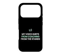 Custodia per iPhone 17 Pro La mia voce fa male al coaching dagli stand Sport Parent