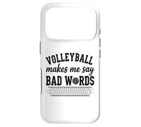 Custodia per iPhone 17 Pro La pallavolo mi fa dire parole cattive Divertente Pallavolo Umorismo