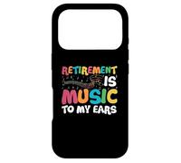 Custodia per iPhone 17 Pro La pensione è musica per le mie orecchie Insegnante di musica in pensione