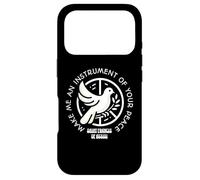 Custodia per iPhone 17 Pro La preghiera di San Francesco d'Assisi rende cattolica la pace dello strumento