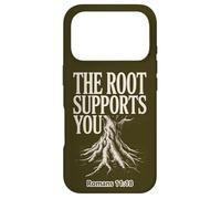 Custodia per iPhone 17 Pro La radice sostiene i tuoi romani 11:18