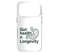Custodia per iPhone 17 Pro La salute dell'intestino è uguale alla longevità citazione