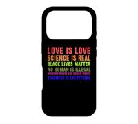 Custodia per iPhone 17 Pro La scienza è un vero orgoglio gay LGBT o LGBTQ L"amore è amore Sii gentile