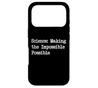 Custodia per iPhone 17 Pro La scienza rende impossibile possibile citazioni divertenti