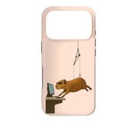 Custodia per iPhone 17 Pro LA SPIA CAPYBARA PIÙ FREDDA IN RAGGIA