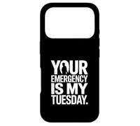 Custodia per iPhone 17 Pro La tua emergenza è il mio martedì paramedico EMT