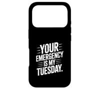 Custodia per iPhone 17 Pro La tua emergenza è il mio martedì paramedico EMT