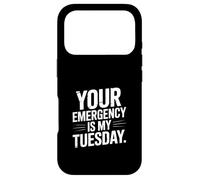 Custodia per iPhone 17 Pro La tua emergenza è il mio martedì paramedico EMT