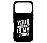 Custodia per iPhone 17 Pro La tua emergenza è il mio martedì paramedico EMT