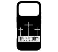 Custodia per iPhone 17 Pro La vera storia Croce Cristo La Pasqua riguarda Gesù