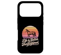 Custodia per iPhone 17 Pro La vita è migliore con un cavallo purosangue