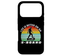 Custodia per iPhone 17 Pro La vita è migliore su una scheda elettronica - Electric Board Rider Tech