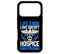 Custodia per iPhone 17 Pro La vita finisce l"amore non fa ospizio aiuta l"infermiera dell"ospizio