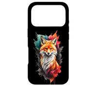 Custodia per iPhone 17 Pro La volpe intelligente come un'opera d'arte moderna