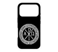 Custodia per iPhone 17 Pro Labarum antico simbolo cristiano Rho Chi
