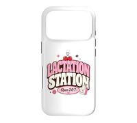 Custodia per iPhone 17 Pro Lactation Station, Lactating Mothers Breastfeeding New Mom